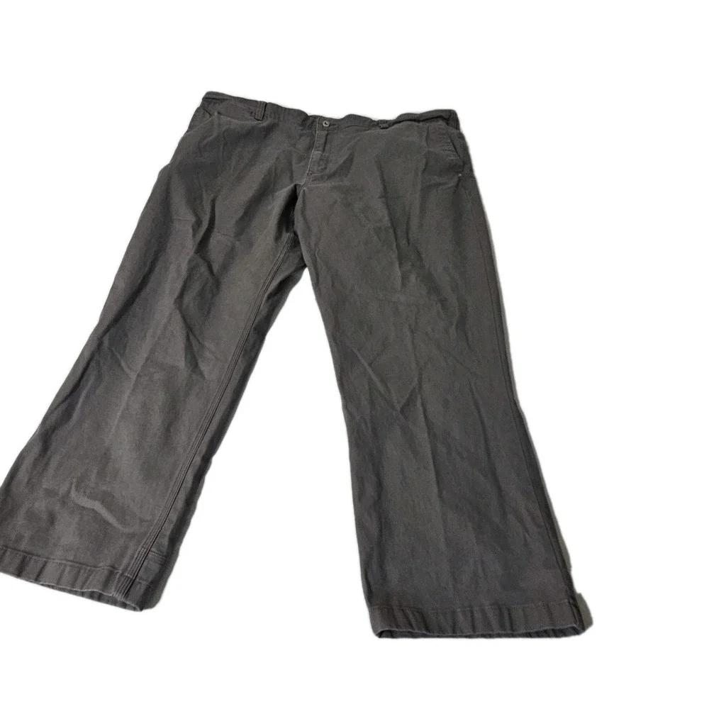 Duluth Pant Mens 46x30 Flex Ballroom Khakis Cargo Utility Relaxed Straight‎